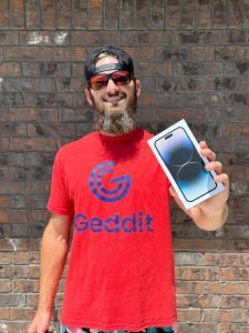 Geddit iPhone winner Kevin Williams